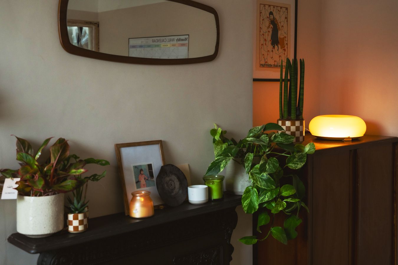 Bedroom biophilic transformation โ after