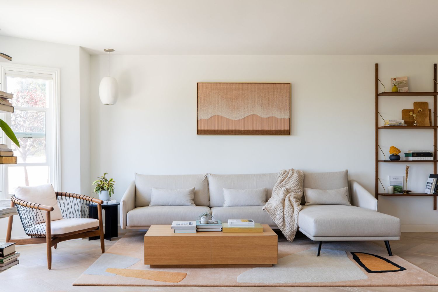 Living room biophilic transformation โ before