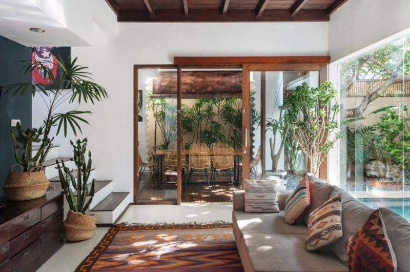 Home office biophilic transformation โ after